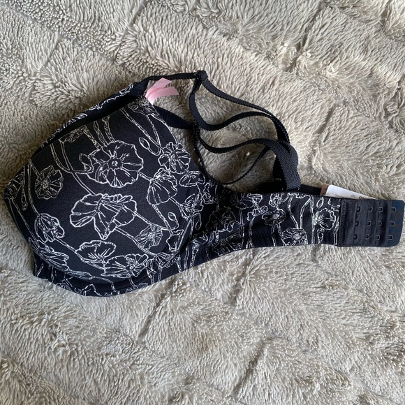 la Vie en Rose Black and White underwire Bra - Picture 2 of 9
